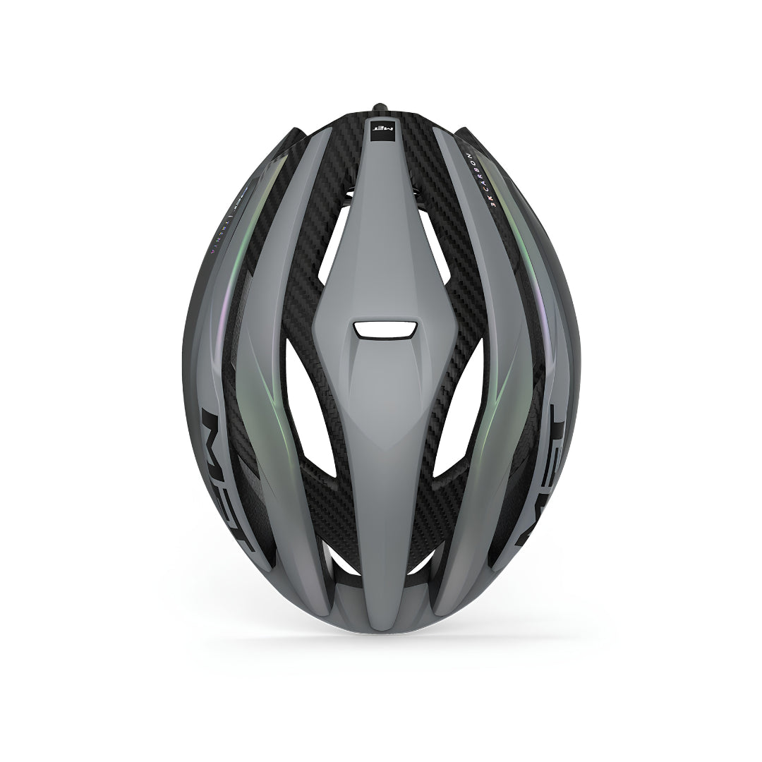 MET TRENTA 3K CARBON MIPS CE GRAY IRIDESCENT | MATT