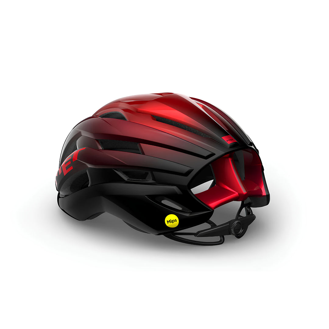 MET TRENTA MIPS CE RED METALLIC | GLOSSY