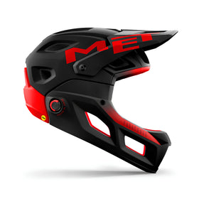MET PARACHUTE MCR MIPS CE BLK RED / MATT