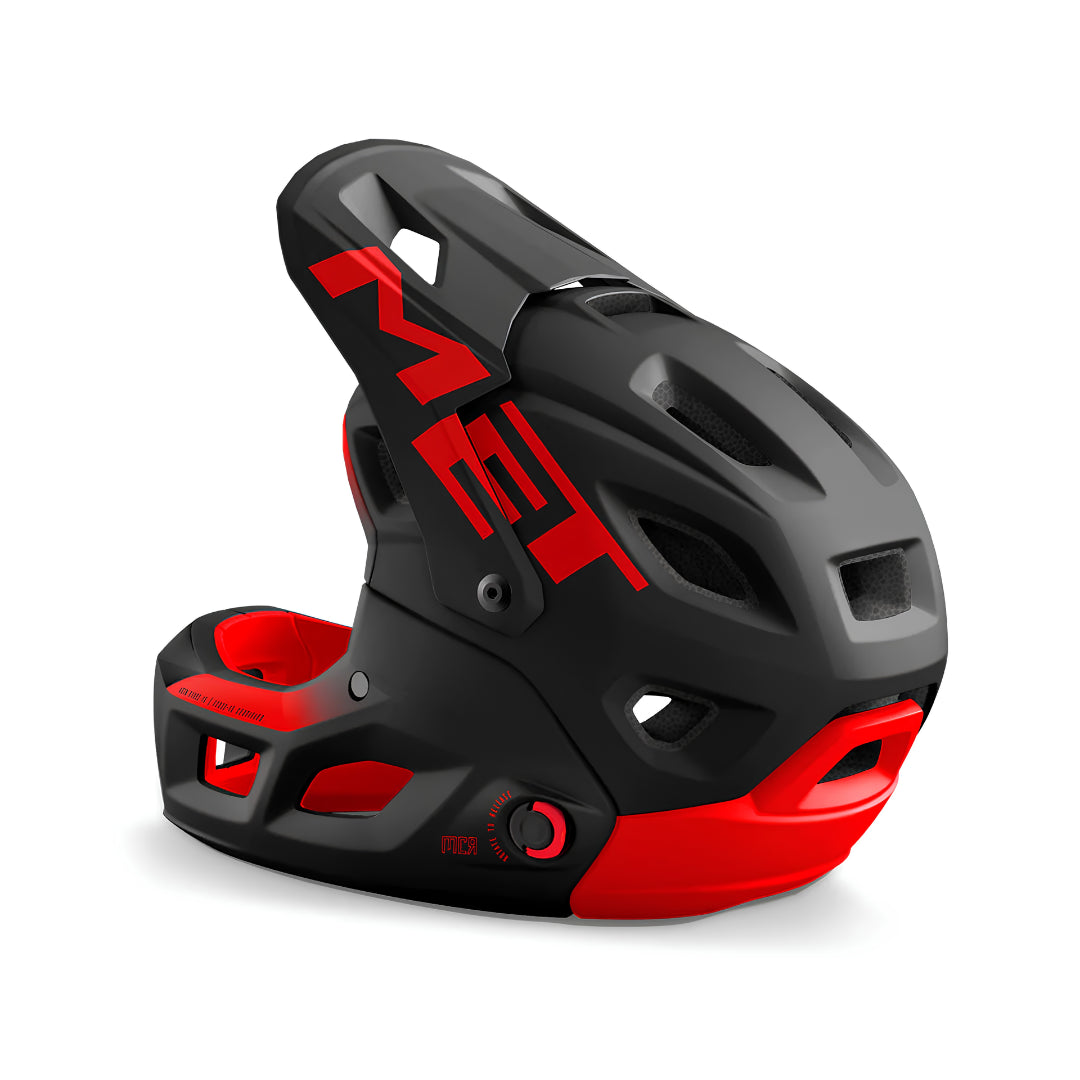 MET PARACHUTE MCR MIPS CE BLK RED / MATT