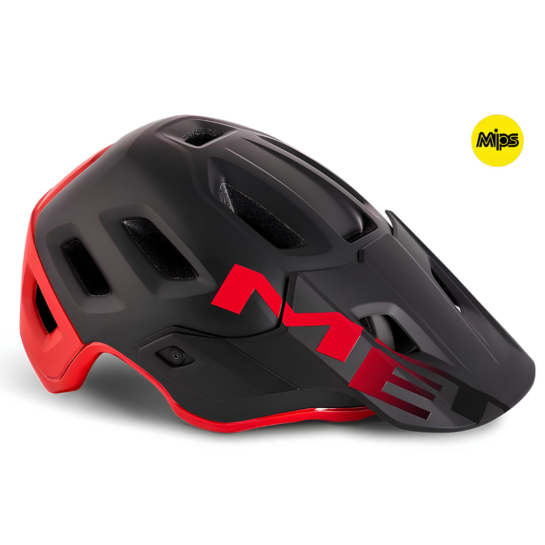 MET ROAM MIPS CE BLK RED / MATT GLOSSY