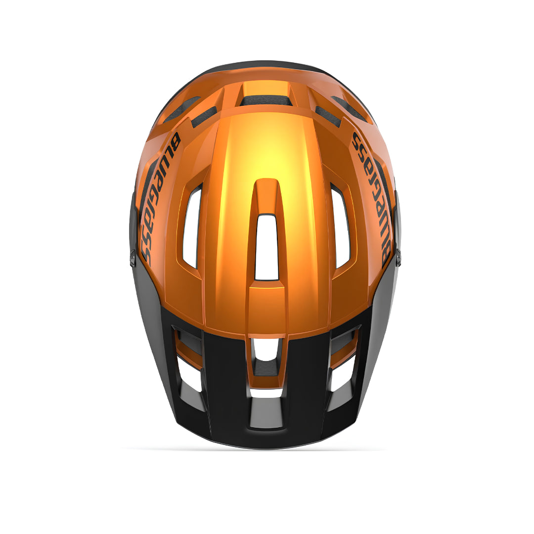 MET ROGUE CE ORANGE METALLIC / MATT