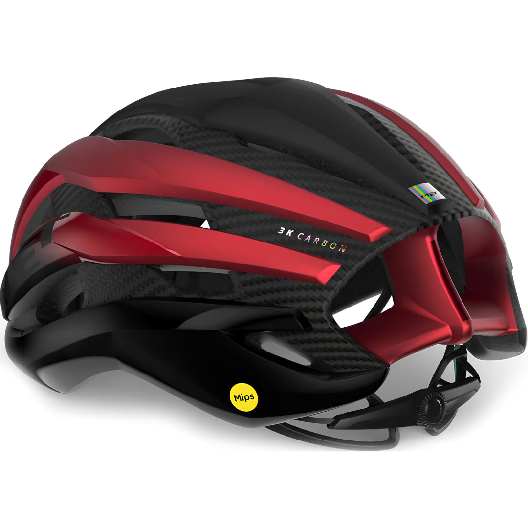 TRENTA 3K CARBON MIPS CE BLACK RED METAL / MATT GLOSSY