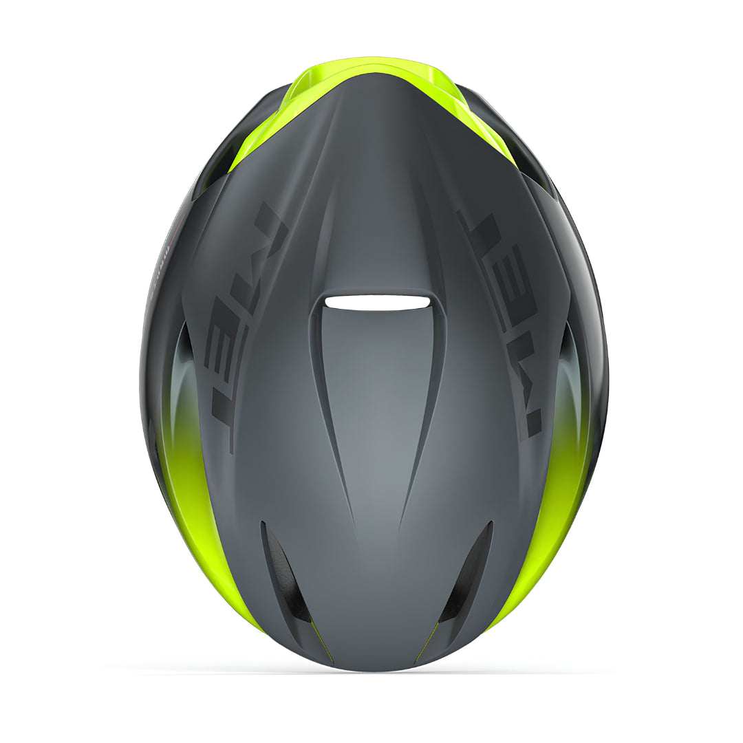 MET MANTA MIPS CE GRAY FLUO YELLOW | MATT GLOSSY