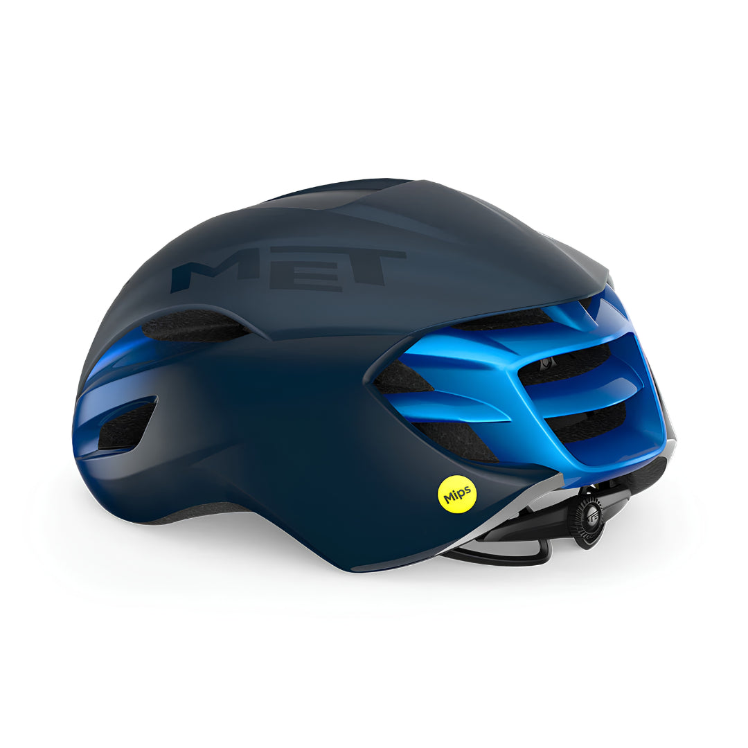 MET MANTA MIPS CE BLUE METALLIC | MATT GLOSSY