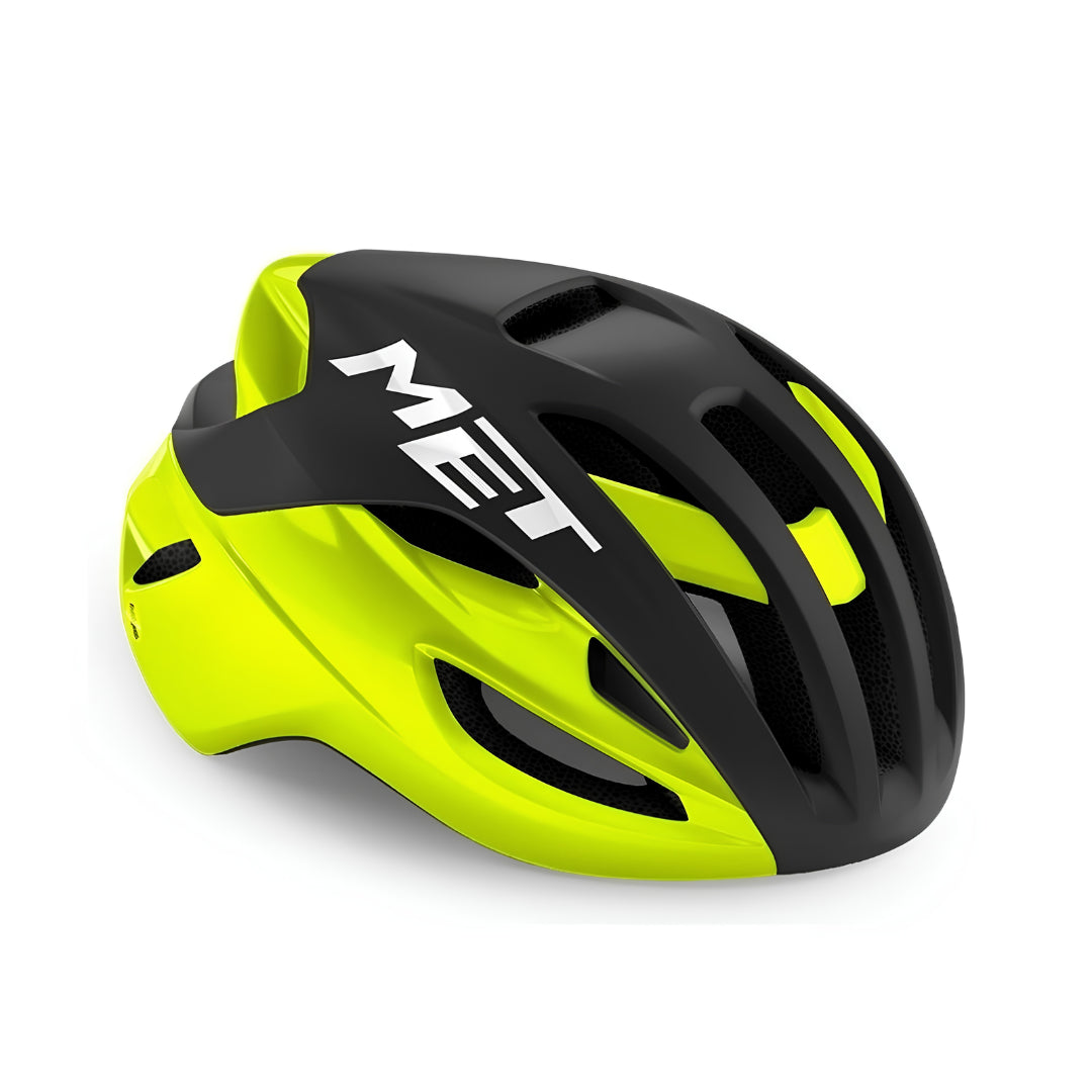 MET RIVALE MIPS CE BLACK FLUO YELLOW | MATT GLOSSY