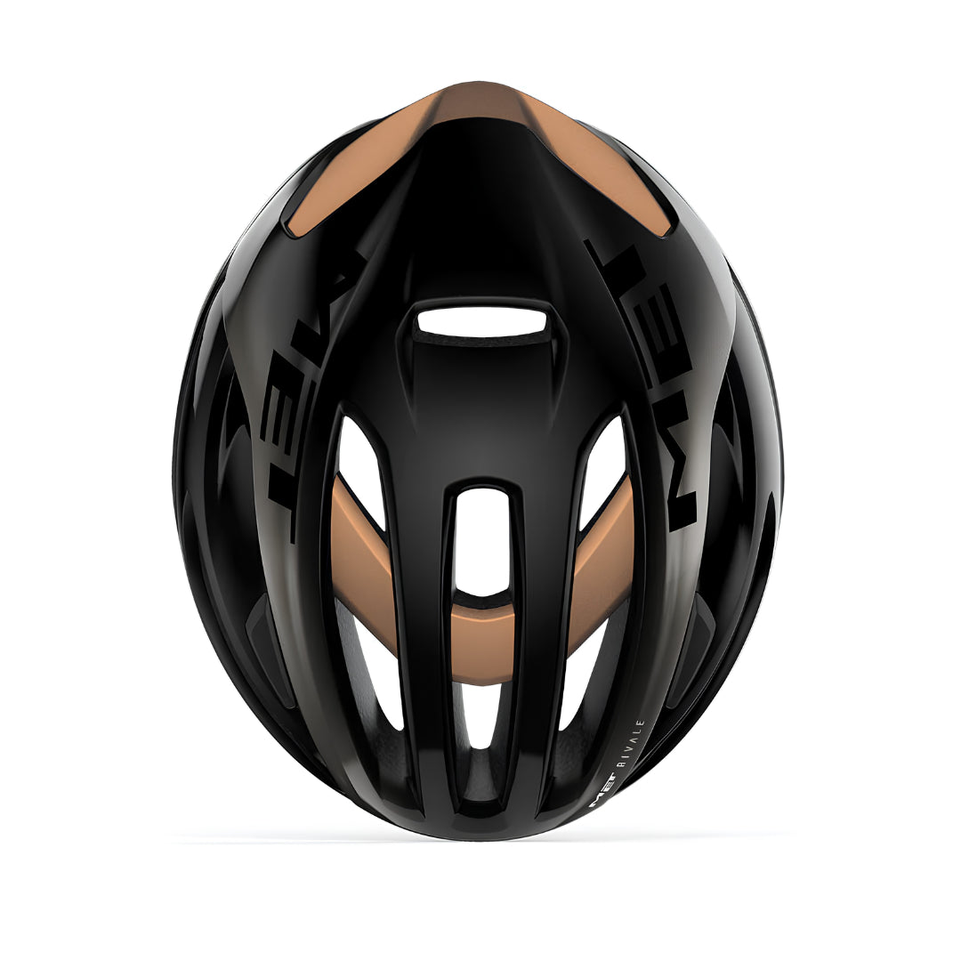 MET RIVALE MIPS CE TITANIUM METALLIC | GLOSSY