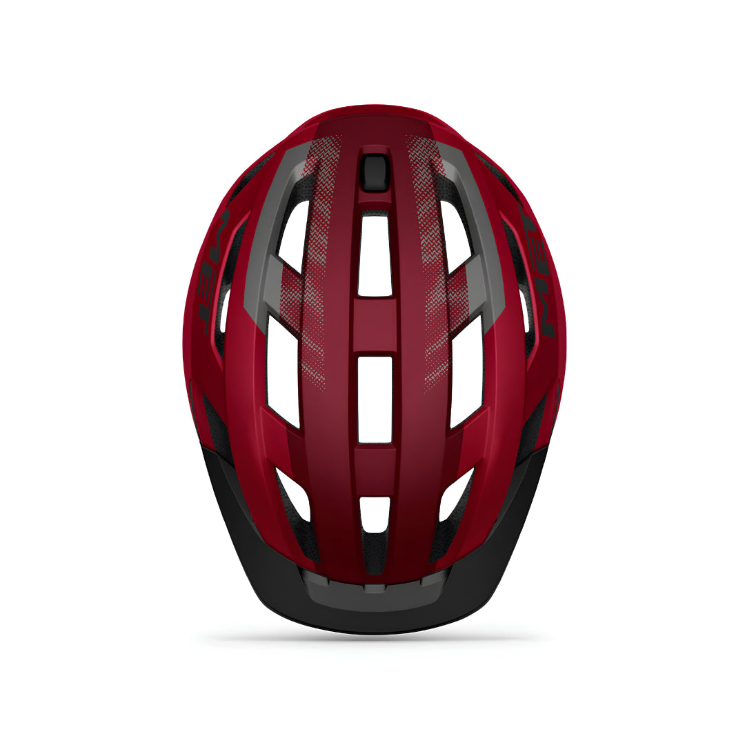 MET ALLROAD CE RED BLACK | MATT