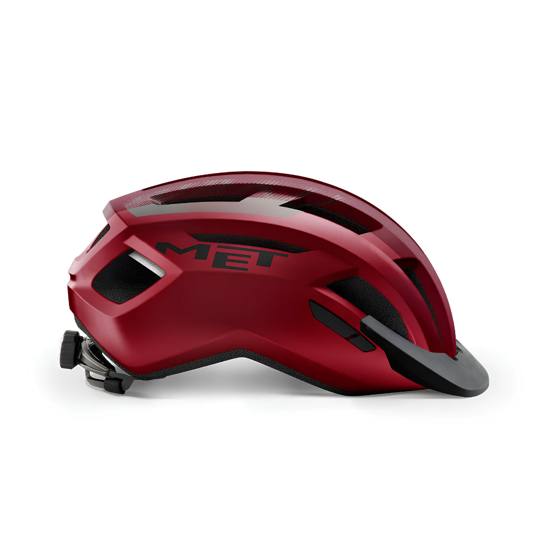 MET ALLROAD CE RED BLACK | MATT