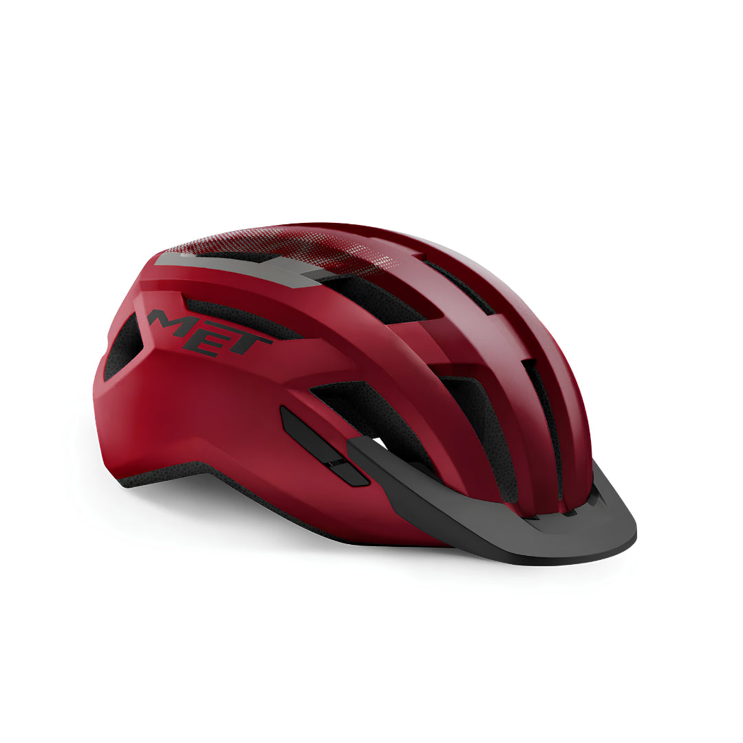 MET ALLROAD CE RED BLACK | MATT