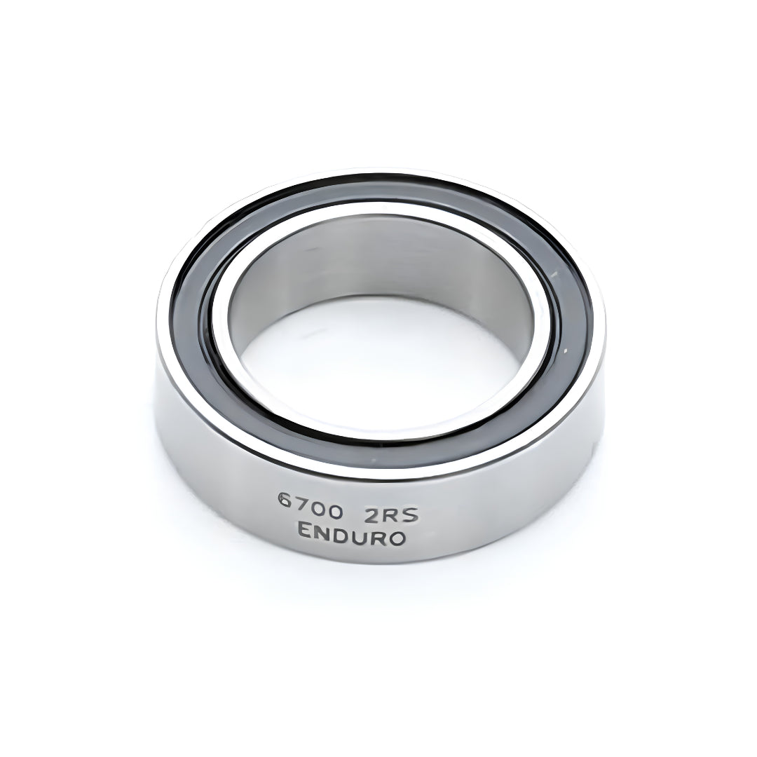 ENDURO 6700 2RS – ABEC-3 Radial Bearing (C3 Clearance) – 10mm x 15mm x 4mm