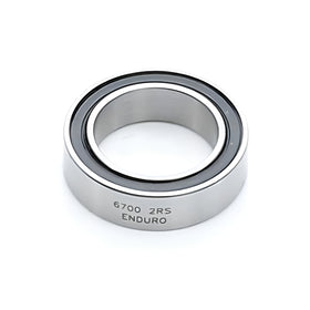 ENDURO 6700 2RS – ABEC-3 Radial Bearing (C3 Clearance) – 10mm x 15mm x 4mm