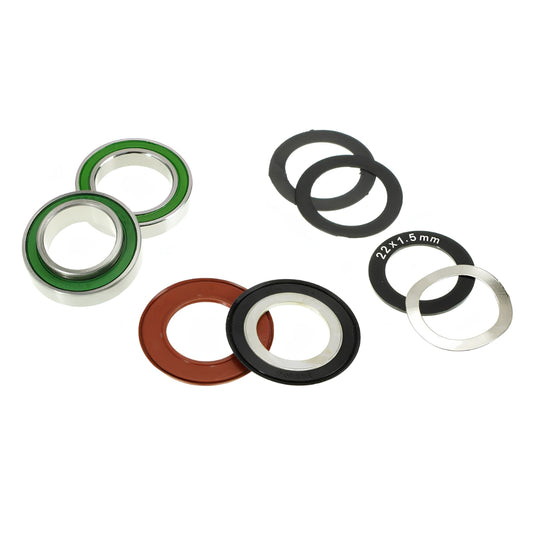 ENDURO BKS-5426 – stainless steel, Angular Contact, Bottom Bracket Bearing Kit for SRAM GXP Cranksets and Trek BB90/95 framesets