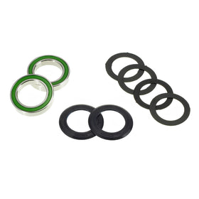 ENDURO BKS-54102 – stainless steel, Angular Contact, Bottom Bracket Bearing Kit for Shimano 24mm x 37mm External Cup BBs