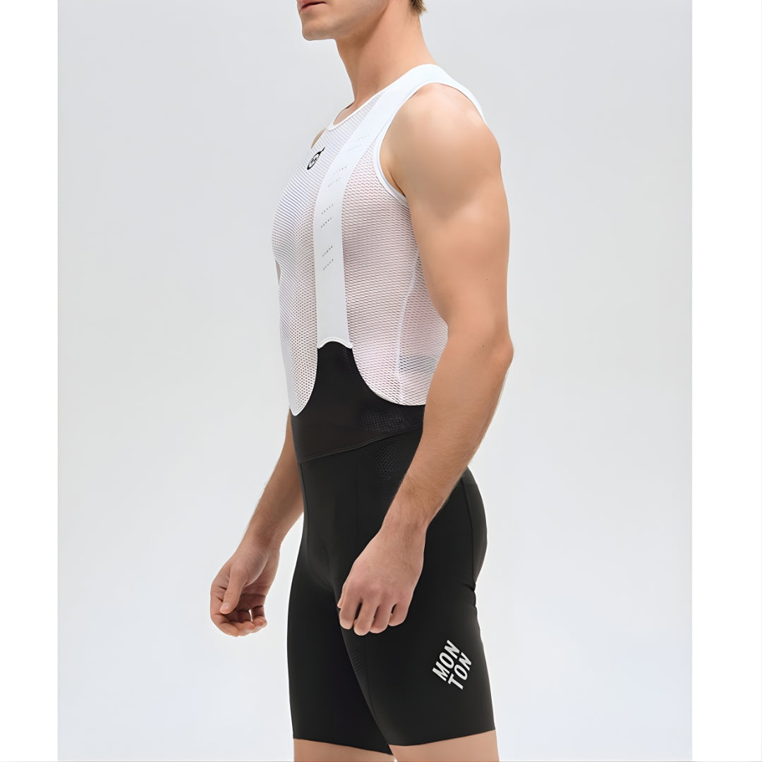 Monton Minima Bibshorts-Black-Grey