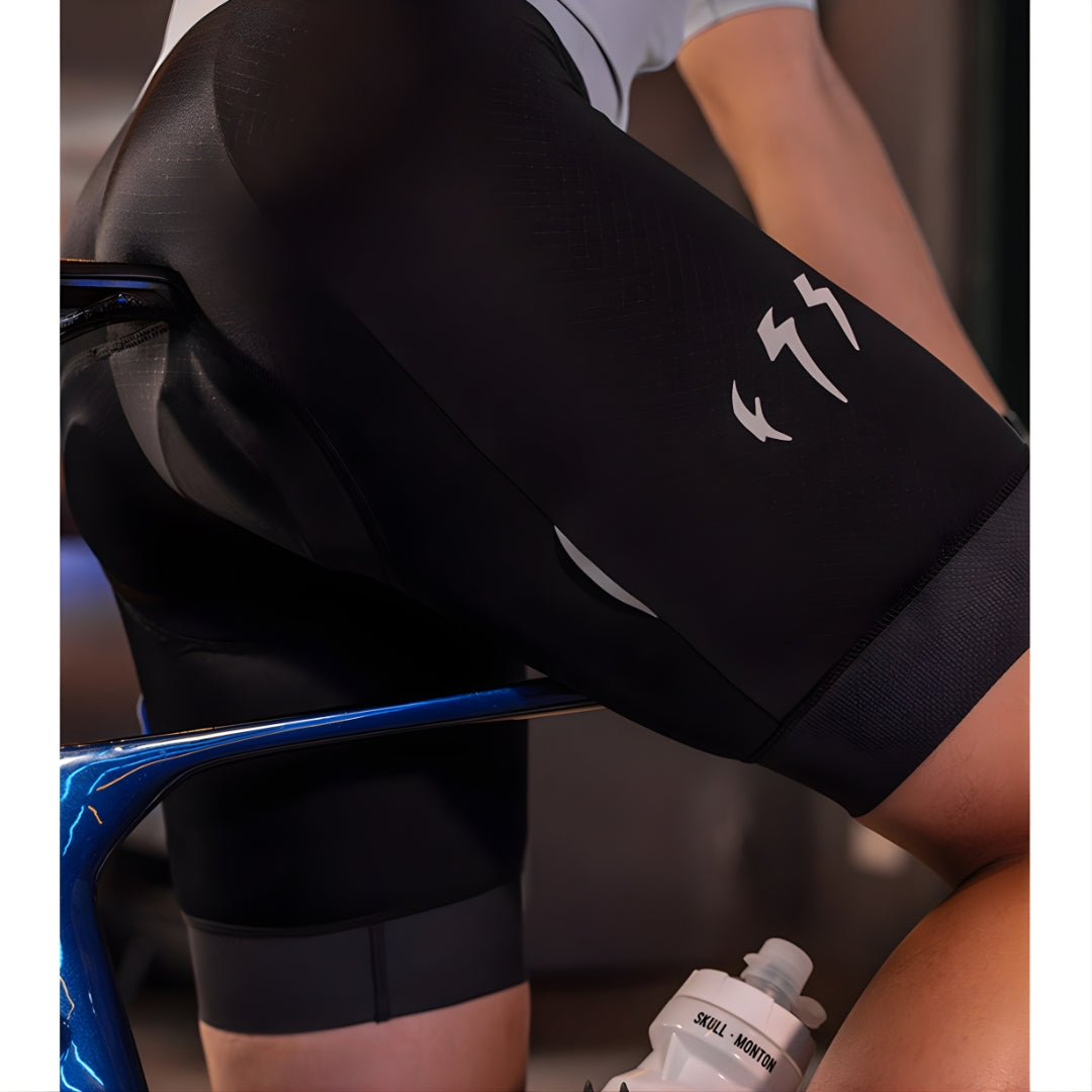 Monton Lifestyle Ribon Bibshorts-Black