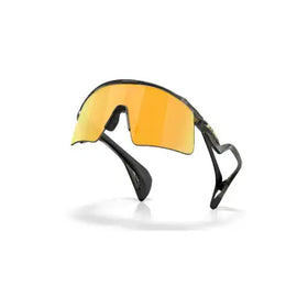 Oakley Sunglass Stunt Wing prizm 24k Lenses with grey smoke Frame