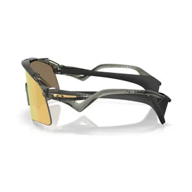 Oakley Sunglass Stunt Wing prizm 24k Lenses with grey smoke Frame