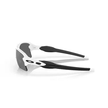 Oakley Flak 2.0 XL prizm black polarized Lenses, polished white Frame