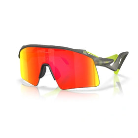 Oakley Sunglass Stunt Wing prizm ruby Lenses Woth matte grey smoke Frame