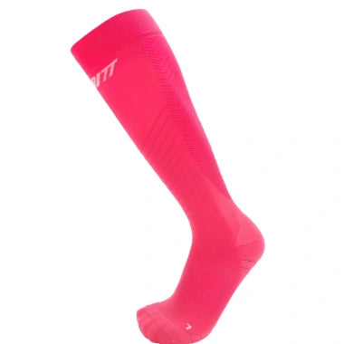 Gambitt Endurance Tall Unisex Compression Socks (Fluo/Pink)
