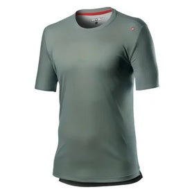 CASTELLI TECH TEE-SAUGE GREEN