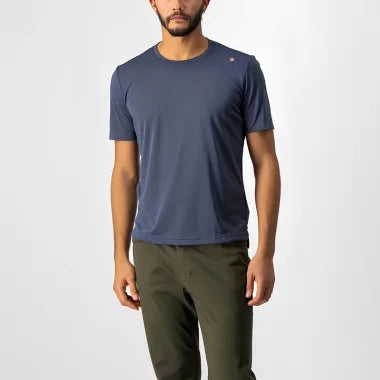CASTELLI TECH TEE-DARK INFINITY BUE