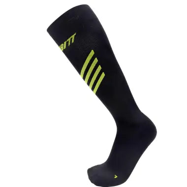 Gambitt Endurance Tall Unisex Compression Socks (Black/Green)