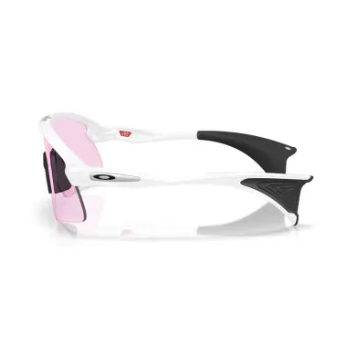 Oakley Sunglass Stunt Devil S prizm low light Lenses With matte white Frame