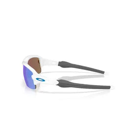 Oakley Sunglass Flak® 2.0 S prizm sapphire Lenses With polished white Frame