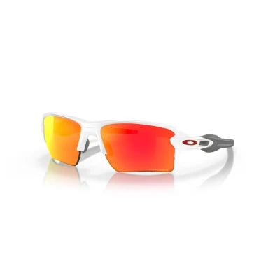 Oakley Flak 2.0 XL prizm ruby Lenses, polished white Frame