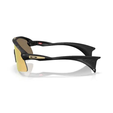 Oakley Stunt Devil prizm 24k Lenses, matte black splatter Frame