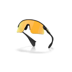 Oakley Stunt Devil prizm 24k Lenses, matte black splatter Frame