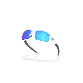 Oakley Sunglass Flak® 2.0 S prizm sapphire Lenses With polished white Frame