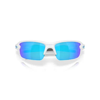 Oakley Sunglass Flak® 2.0 S prizm sapphire Lenses With polished white Frame