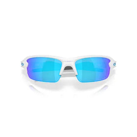 Oakley Sunglass Flak® 2.0 S prizm sapphire Lenses With polished white Frame