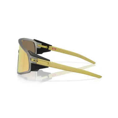 Oakley Sunglass Latch™ Panel Alloy Collection prizm 24k Lenses with matte grey ink Frame