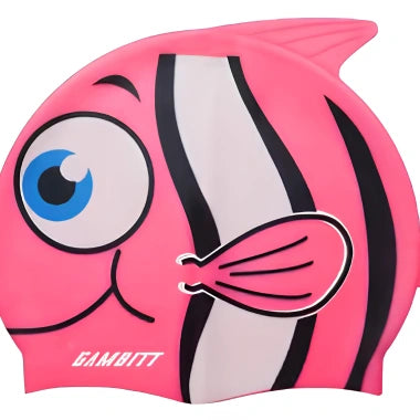 Gambitt Tots Swimming Cap (Pink Fish)