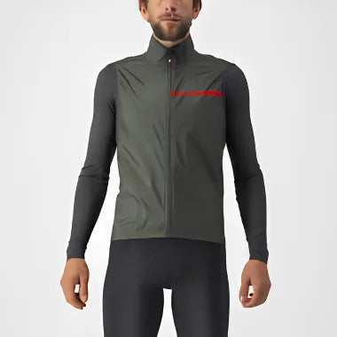 SQUADRA STRETCH VEST (WINTER)-MILITARY GREEN/DARK GRAY