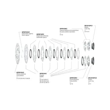 Miche Primato 12-26 CA 11 Speed Cassette