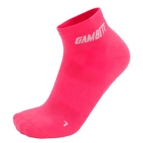 Gambitt Distance Low Cut Unisex Compression Socks (Fluo Pink)