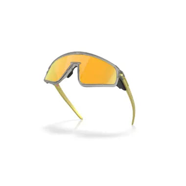 Oakley Sunglass Latch™ Panel Alloy Collection prizm 24k Lenses with matte grey ink Frame