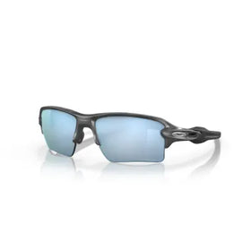 Oakley sunglass Flak® 2.0 XL prizm deep water polarized Lenses with matte black camo Frame