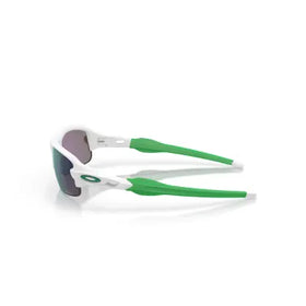 Oakley Sunglass Flak® XXS (Youth Fit) prizm jade Lenses, matte white Frame
