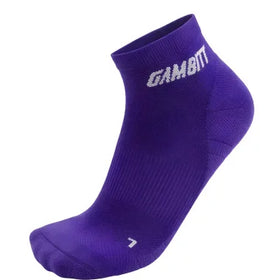 Gambitt Distance Low Cut Unisex Compression Socks (Violet)
