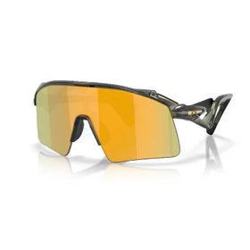 Oakley Sunglass Stunt Wing prizm 24k Lenses with grey smoke Frame