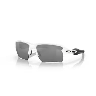Oakley Flak 2.0 XL prizm black polarized Lenses, polished white Frame