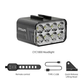 Cyclami Cyc 1800 bicycle Front light