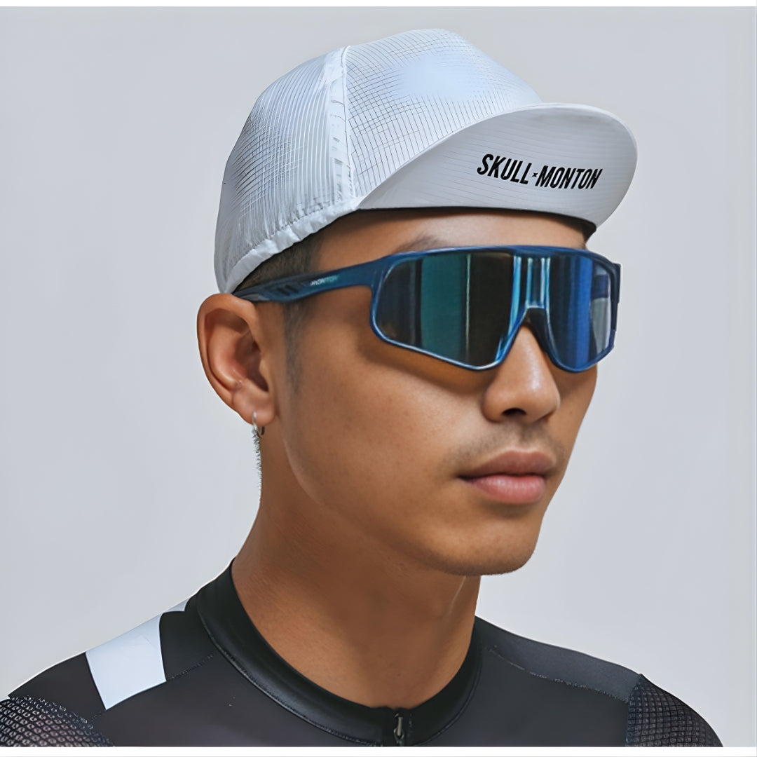 Skull Monton Holiday III Cycling Cap-White