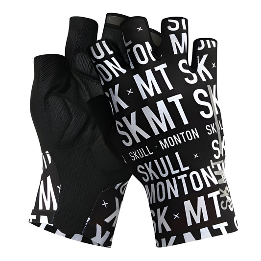 Skull Monton SKMT Gloves-Black/White